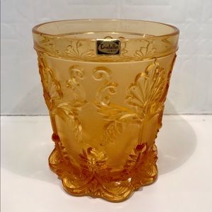 Ancien et rare petit seau à glace en
Cristal Italien